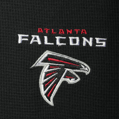 Atlanta Falcons Dunbrooke Logo Maverick Thermal Henley Long Sleeve T-Shirt