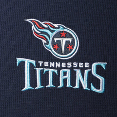 Tennessee Titans Dunbrooke Logo Maverick Thermal Henley Long Sleeve T-Shirt