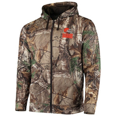 Cleveland Browns Dunbrooke Trophy Tech Fleece Full-Zip Hoodie