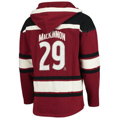 Nathan MacKinnon Colorado Avalanche '47 Player Name & Number Lacer Pullover Hoodie Online