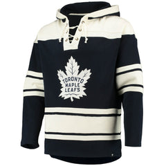 Auston Matthews Toronto Maple Leafs '47 Player Name & Number Lacer Pullover Hoodie For Sale