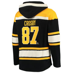 Sidney Crosby Pittsburgh Penguins '47 Player Name & Number Lacer Pullover Hoodie Sale