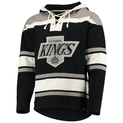 Luc Robitaille Los Angeles Kings '47 Retired Player Name & Number Lacer Pullover Hoodie Sale