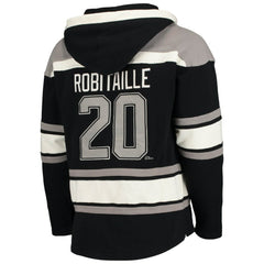 Luc Robitaille Los Angeles Kings '47 Retired Player Name & Number Lacer Pullover Hoodie Sale