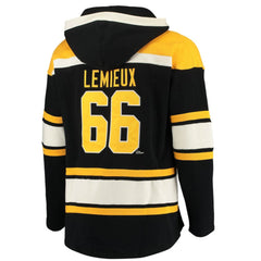 Mario Lemieux Pittsburgh Penguins '47 Retired Player Name & Number Lacer Pullover Hoodie Online