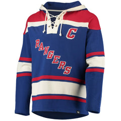 Mark Messier New York Rangers '47 Retired Player Name & Number Lacer Pullover Hoodie Outlet