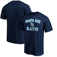 Tampa Bay Rays Fanatics MTO Label Heart & Soul T-Shirt | MLB For sale