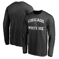 Men's Charcoal Chicago White Sox Team Heart & Soul Long Sleeve T-Shirt | MLB Shop