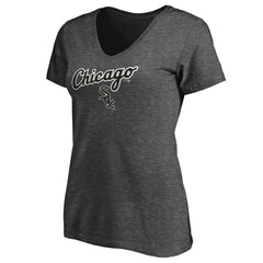 Chicago White Sox Fanatics Women's Team Logo Lockup V-Neck T-Shirt | MLB On Sale