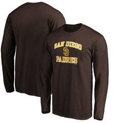 San Diego Padres Team Heart & Soul Long Sleeve T-Shirt | MLB New