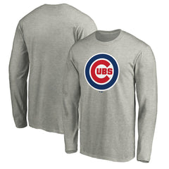 Chicago Cubs Official Team Logo Long Sleeve T-Shirt | MLB Sale
