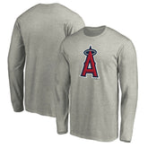 Los Angeles Angels Official Team Logo Long Sleeve T-Shirt | MLB Outlet