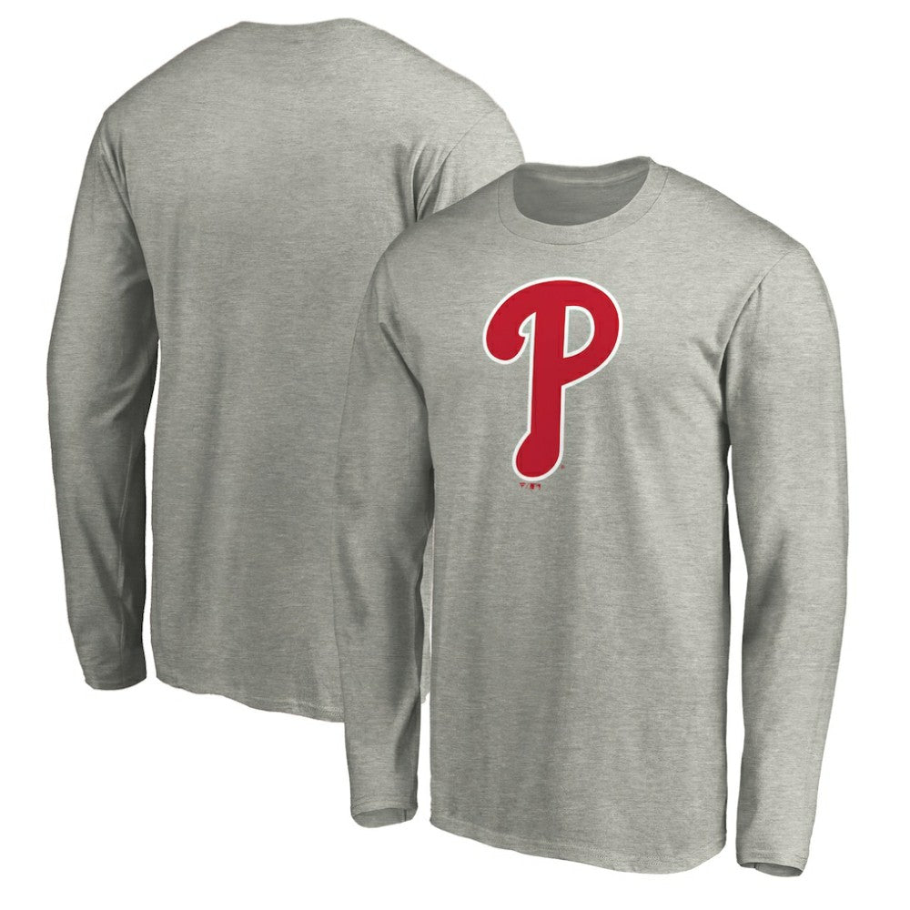 Philadelphia Phillies Official Team Logo Long Sleeve T-Shirt | MLB New
