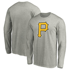 Pittsburgh Pirates Official Team Logo Long Sleeve T-Shirt | MLB Shop