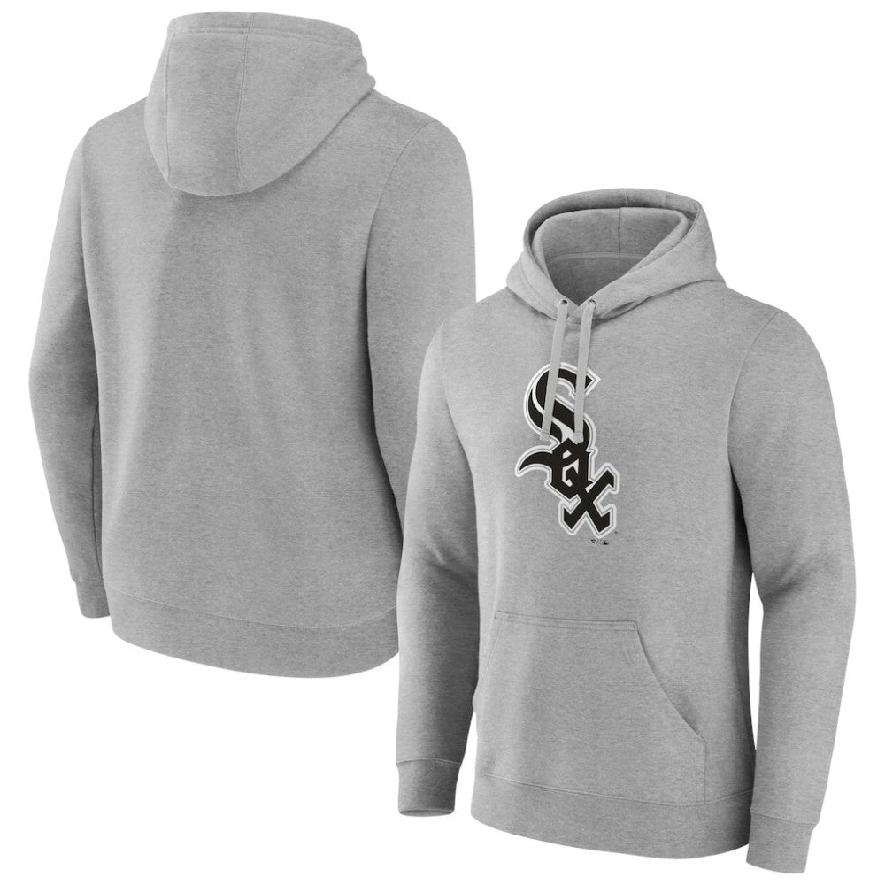Chicago White Sox Official Logo Fitted Pullover Hoodie | MLB On Sale