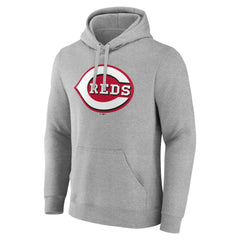 Cincinnati Reds Official Logo Fitted Pullover Hoodie | MLB Sale