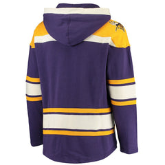 Minnesota Vikings 47 brand '47 Lacer V-Neck Pullover Hoodie