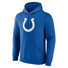 Indianapolis Colts Primary Logo Fitted Pullover Hoodie