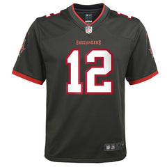 Tampa Bay Buccaneers Nike Tom Brady Youth Alternate Game Jersey