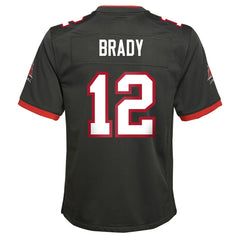 Tampa Bay Buccaneers Nike Tom Brady Youth Alternate Game Jersey
