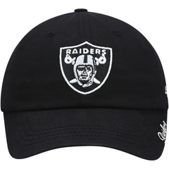 Las Vegas Raiders 47 brand '47 Women's Miata Clean Up Primary Adjustable Hat