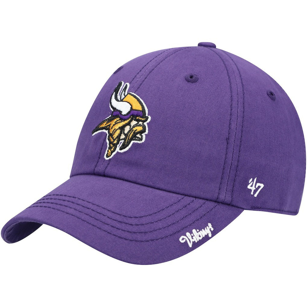 Minnesota Vikings 47 brand '47 Women's Miata Clean Up Primary Adjustable Hat