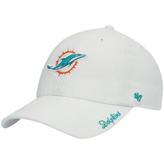 Miami Dolphins 47 brand '47 Women's Miata Clean Up Logo Adjustable Hat