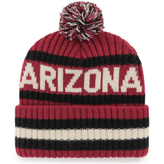 Arizona Cardinals 47 brand '47 Bering Cuffed Knit Hat with Pom