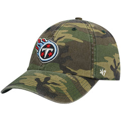 Tennessee Titans 47 brand '47 Woodland Clean Up Adjustable Hat