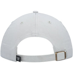Las Vegas Raiders 47 brand '47 Secondary Clean Up Adjustable Hat
