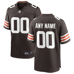 Cleveland Browns Nike Custom Game Jersey
