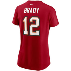 Tampa Bay Buccaneers Nike Tom Brady Women's Name & Number T-Shirt