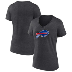 Buffalo Bills Women's Primary Team Logo V-Neck T-Shirt