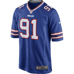 Buffalo Bills Nike Ed Oliver Team Game Player Jersey