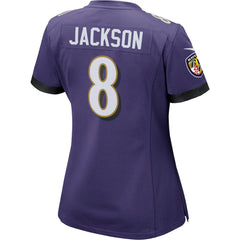 Baltimore Ravens Nike Lamar Jackson Women's Game Jersey