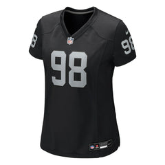 Las Vegas Raiders Nike Maxx Crosby Women's Jersey