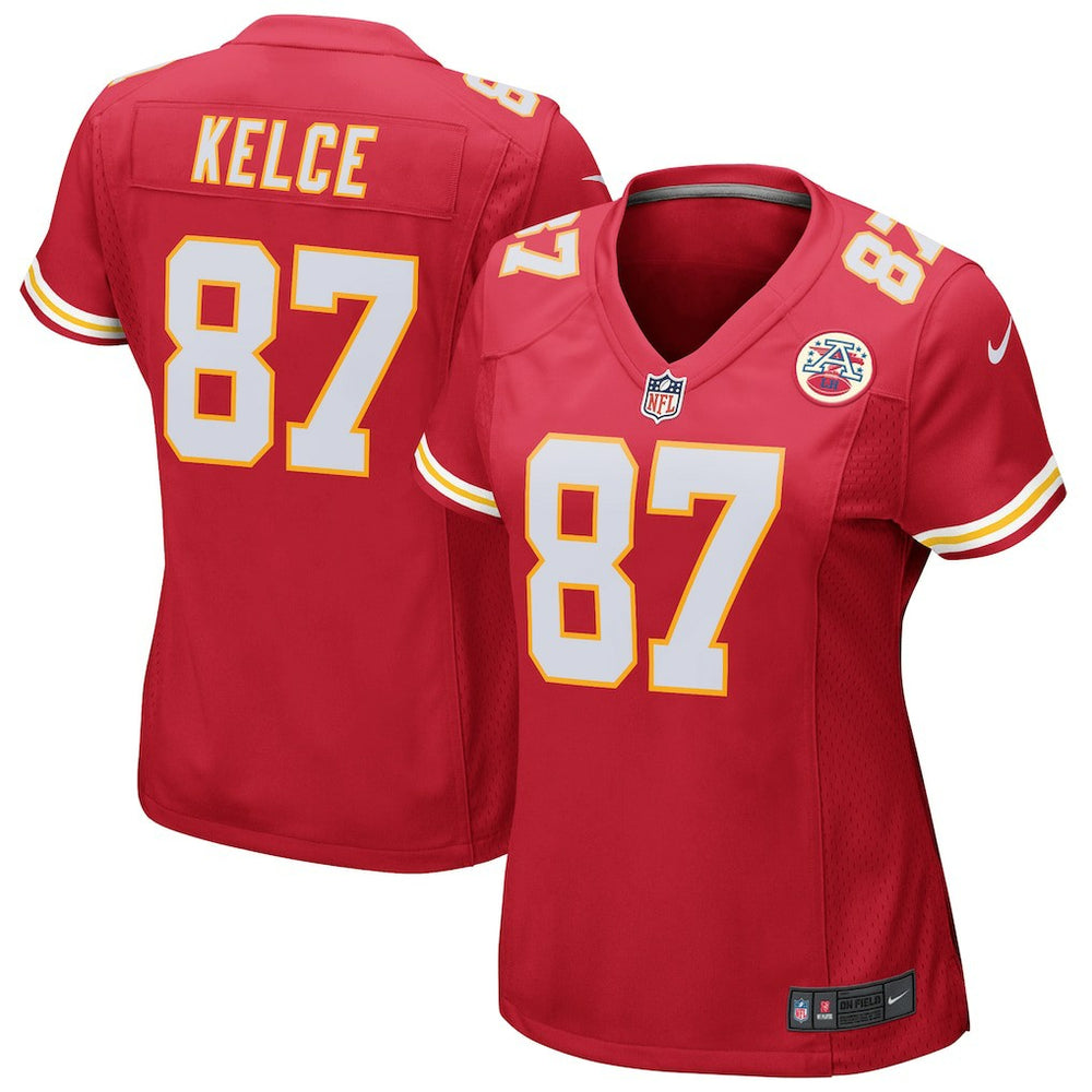 Kansas City Chiefs Nike Travis Kelce Women's Game Jersey
