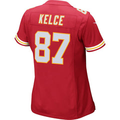Kansas City Chiefs Nike Travis Kelce Women's Game Jersey