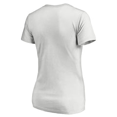 Los Angeles Angels Women's Floral Arched Logo V-Neck T-Shirt | MLB Shop