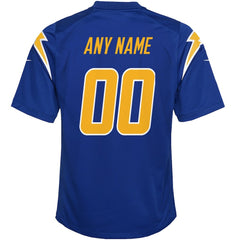 Los Angeles Chargers Nike Youth Alternate Custom Game Jersey
