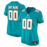 Miami Dolphins Nike Women's Custom Game Jersey