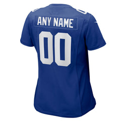 New York Giants Nike Women's Custom Jersey