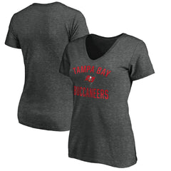 Tampa Bay Buccaneers Women's Victory Arch V-Neck T-Shirt