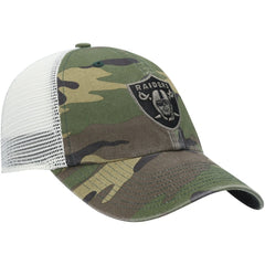 Las Vegas Raiders 47 brand '47 Branson Trucker Clean Up Hat