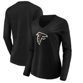 Atlanta Falcons Women's Primary Logo Long Sleeve T-Shirt