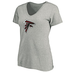 Atlanta Falcons Women's Primary Logo V-Neck T-Shirt