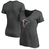 Atlanta Falcons Women's Primary Logo V-Neck T-Shirt