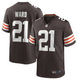 Cleveland Browns Nike Denzel Ward Player Game Jersey