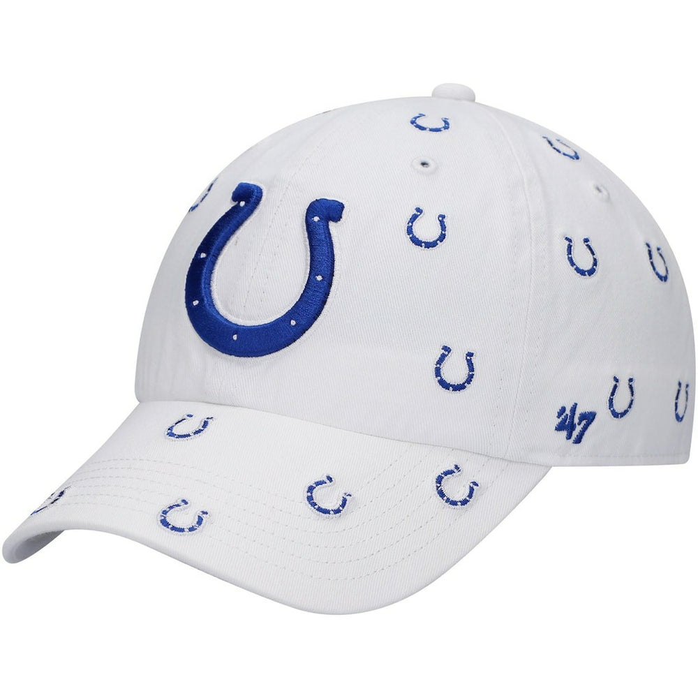 Indianapolis Colts 47 brand '47 Women's Confetti Clean Up Adjustable Hat