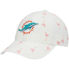 Miami Dolphins 47 brand '47 Women's Confetti Clean Up Adjustable Hat